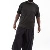 Plus Size HaremPants | Plus Size Cotton Men Unisex Pants In Black