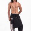 Men HaremPants | Elephant Aztec Cotton Men'S Harem Pants In Black