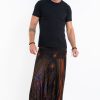 Men HaremPants | Peacock Eye Drop Crotch Men'S Harem Pants In Black