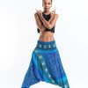 Women HaremPants | Tribal Chakras 2-In-1 Jumpsuit Harem Pants In Blue