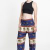 Women HaremPants | Elephant Bliss Women'S Elephant Pants In Blue