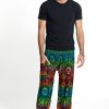 Men HaremPants | Rainbow Elephant Men'S Elephant Pants In Orange