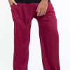 Men HaremPants | Solid Color Men'S Tall Harem Pants In Red