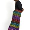 Plus Size HaremPants | Plus Size Rainbow Elephant Palazzo Style Elephant Pants In Purple