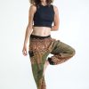 Women HaremPants | Geometric Mandalas Women'S Harem Pants In Olive