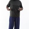 Men HaremPants | Plus Size Solid Color Men'S Harem Pants In Blue