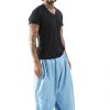 Men HaremPants | Genie Men'S Cotton Harem Pants In Light Blue