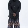 Plus Size HaremPants | Plus Size Diamond Peacock Men'S Harem Pants In Black