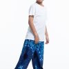 Kids HaremPants | Paisley Mandalas Kids Harem Pants In Blue