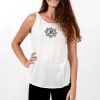 Women HaremPants | Loose Soft Vintage Style Women'S Tank Tops Om White