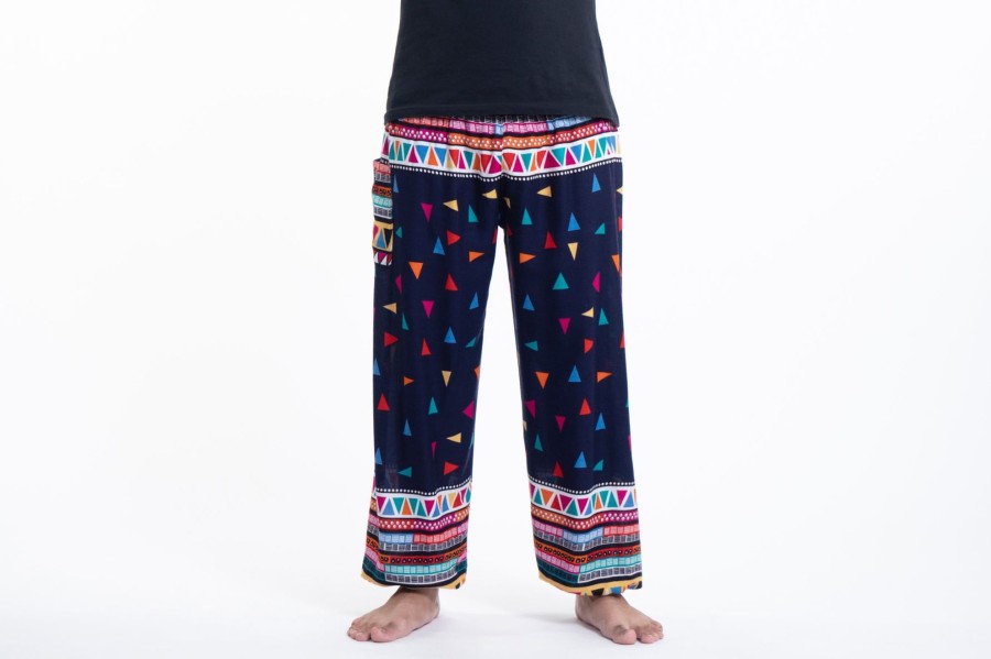 Men HaremPants | Triangles Men'S Harem Pants In Navy