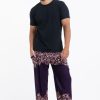 Men HaremPants | Vines Men'S Harem Pants In Purple