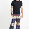 Men HaremPants | Elephant Bliss Men'S Elephant Pants In Blue