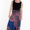 Men HaremPants | Peony Mandalas Drop Crotch Men'S Harem Pants In Blue