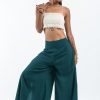 Women HaremPants | Women'S Cotton Tinkerbell Palazzo Pants In Teal