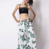 Women HaremPants | Women'S Thai Harem Palazzo Pants In Butterflies Green