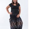 Women HaremPants | Plus Size Diamond Peacock Women'S Harem Pants In Black