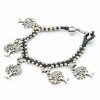 Accessories HaremPants | Hill Tribe Bead And Tree Of Life Charm Bracelets Silver