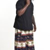 Men HaremPants | Plus Size Elephant Bliss Men'S Elephant Pants In Navy