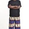 Men HaremPants | Plus Size Elephant Bliss Men'S Elephant Pants In Blue