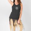 Women HaremPants | Super Soft Sure Design Women'S Tank Tops Star Mandala Black