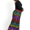 Women HaremPants | Plus Size Rainbow Elephant Palazzo Style Elephant Pants In Purple