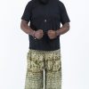 Plus Size HaremPants | Plus Size Marble Elephant Men'S Elephant Pants In Olive