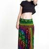 Women HaremPants | Rainbow Elephant 2-In-1 Jumpsuit Elephant Pants In Green