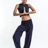 Women HaremPants | Solid Color Women'S Harem Pants In Blue