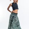 Women HaremPants | Tribal Prints 2-In-1 Jumpsuit Harem Pants In Green