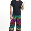 Men HaremPants | Rainbow Elephant Men'S Elephant Pants In Purple