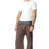 Men HaremPants | Unisex Thai Fisherman Pants In Brown