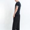 Men HaremPants | Solid Color Men'S Harem Pants In Black