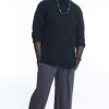 Plus Size HaremPants | Plus Size Cotton Men Harem Pants In Solid Gray