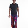 Men HaremPants | Tie Dye Cotton Men Harem Pants In Purple