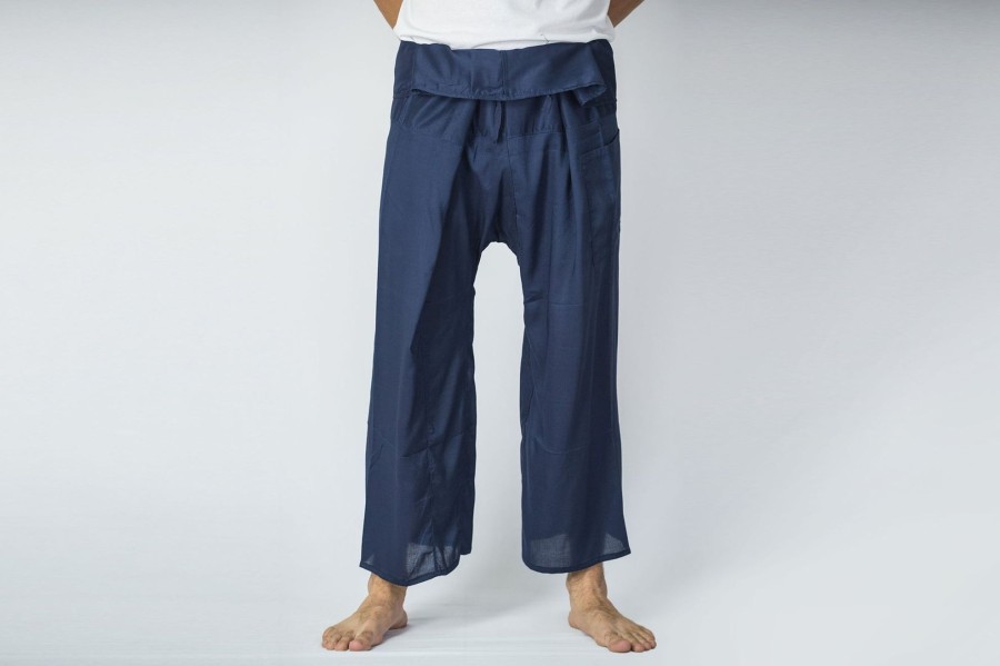 Men HaremPants | Unisex Thai Fisherman Pants In Steel