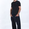 Men HaremPants | Cotton Men Harem Pants In Solid Navy