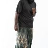 Men HaremPants | Plus Size Diamond Peacock Drop Crotch Men'S Harem Pants In Green