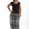 Women HaremPants | Plus Size Imperial Elephant Women'S Elephant Pants In Black