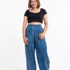 Women HaremPants | Women'S Stone Washed Cotton Pants In Indigo