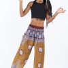 Women HaremPants | Mandala Elephant Women'S Elephant Pants In Bronze