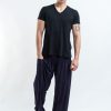 Men HaremPants | Solid Color Men'S Harem Pants In Blue