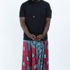 Men HaremPants | Plus Size Mandala Elephant Drop Crotch Men'S Elephant Pants In Red