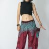 Women HaremPants | Geometric Mandalas Women'S Harem Pants In Red