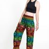 Women HaremPants | Rainbow Elephant Women'S Elephant Pants In Orange