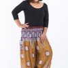 Plus Size HaremPants | Plus Size Mandala Elephant Women'S Elephant Pants In Bronze