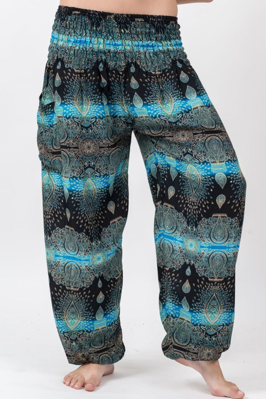 Women HaremPants | Paisley Women'S Harem Pants In Turquoise