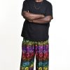 Plus Size HaremPants | Plus Size Rainbow Elephant Men'S Elephant Pants In Purple