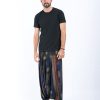 Men HaremPants | Peacock Eye Drop Crotch Men'S Harem Pants In Navy