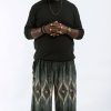 Plus Size HaremPants | Plus Size Diamond Peacock Men'S Harem Pants In Green